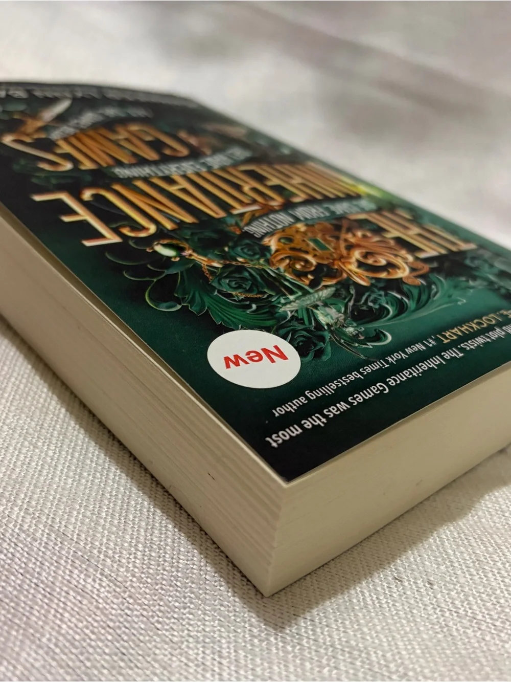 📚 3/$15 The Inheritance Games Jennifer Lynn Barnes Paperback Book YA Mystery